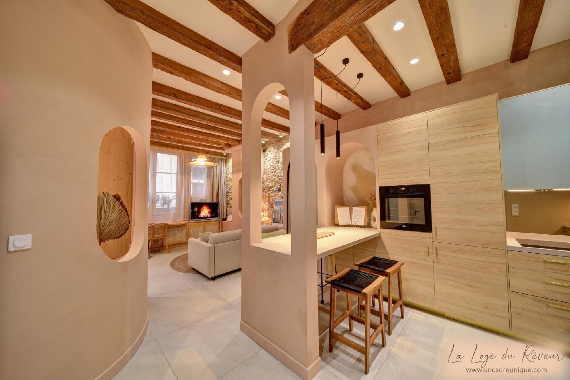 La Loge Du Reveur - Spa - Vieux-Lyon Ngoại thất bức ảnh