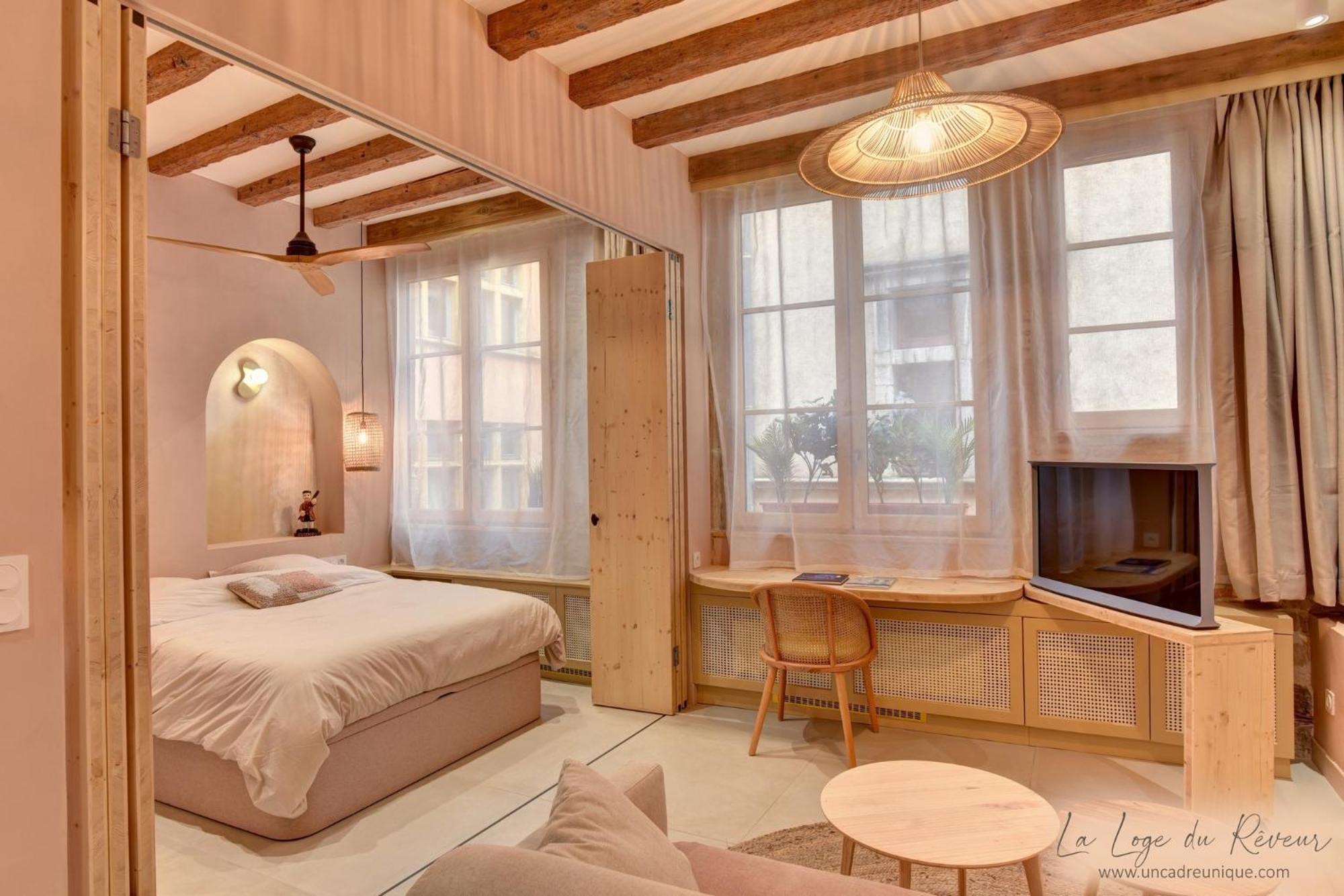 La Loge Du Reveur - Spa - Vieux-Lyon Ngoại thất bức ảnh